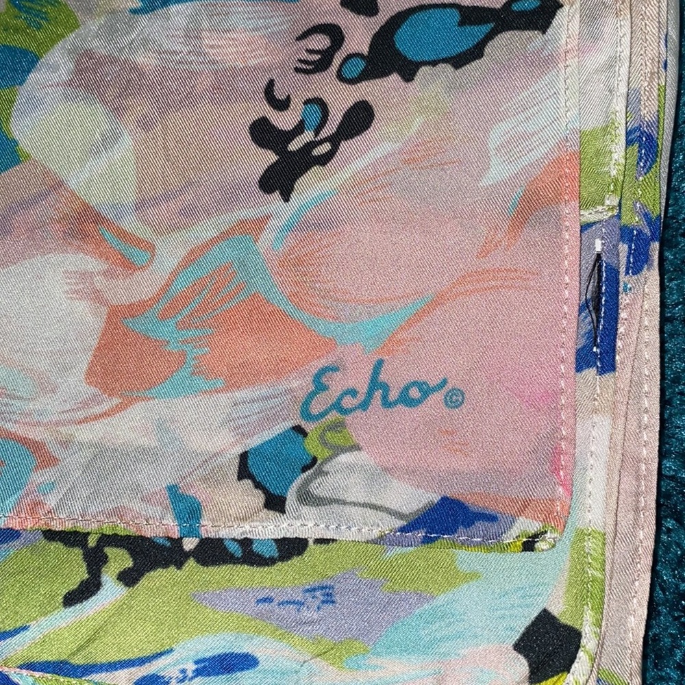 ECHO silk SCARFS/Shawl - Picture 4 of 4